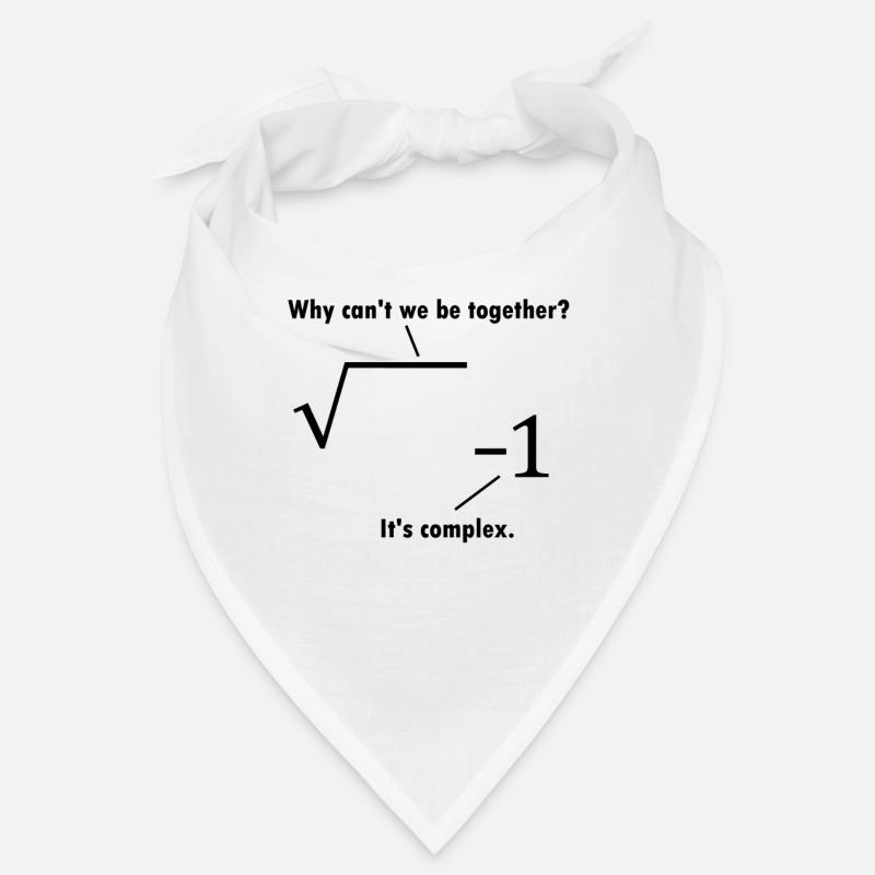 Math blague mathématicien cadeau nerd professeur Bandana