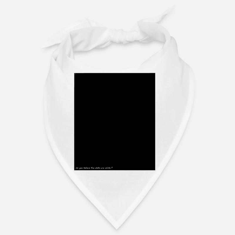 white dot black Bandana