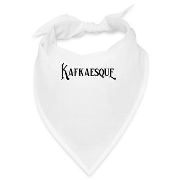 Kafkaesk Franz Kafka - Bandana - Weiß - Vorne