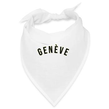 Genf - Bandana - Weiß - Vorne