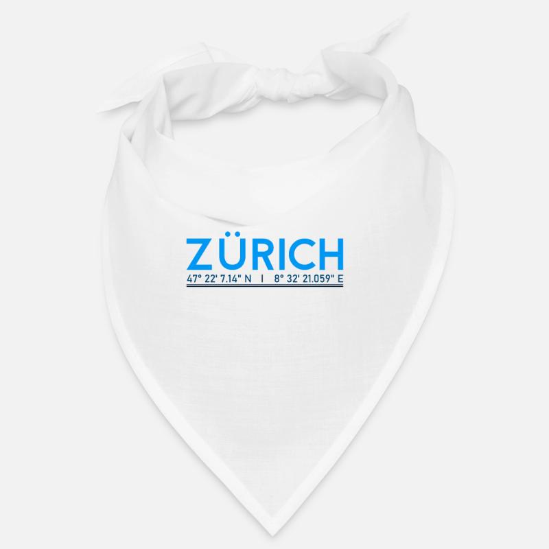 Zurich GPS coordinates Bandana