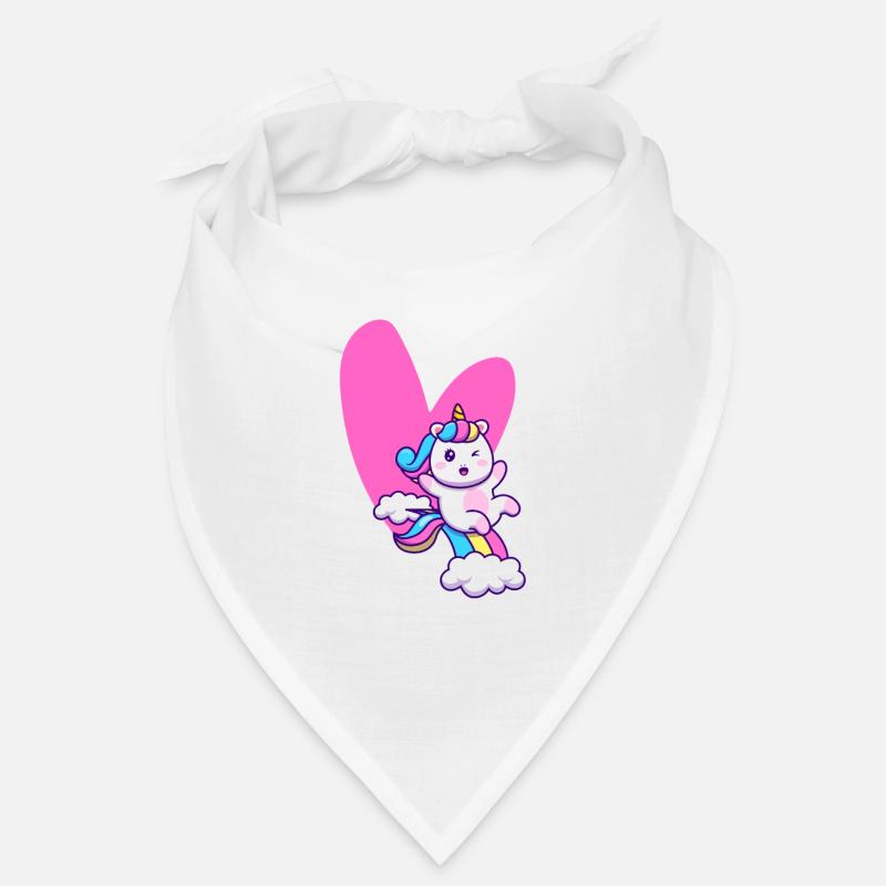 Licorne d'amour Bandana