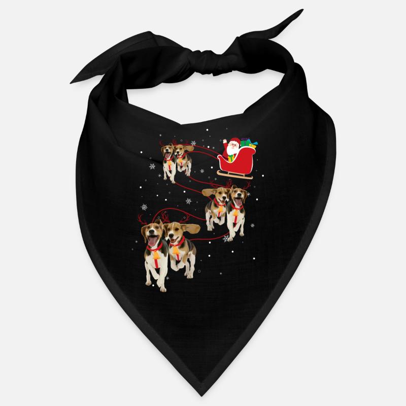 Beagle Weihnachten Bandana