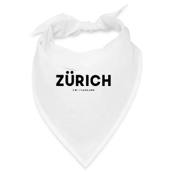 Zürich Zürcher Schweiz - Bandana - Weiß - Vorne