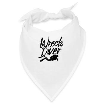 Wracktaucher Wracktauchen Wrack Taucher - Bandana - Weiß - Vorne