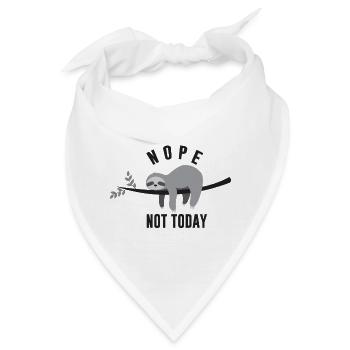 Sloth - Bandana - Weiß - Vorne