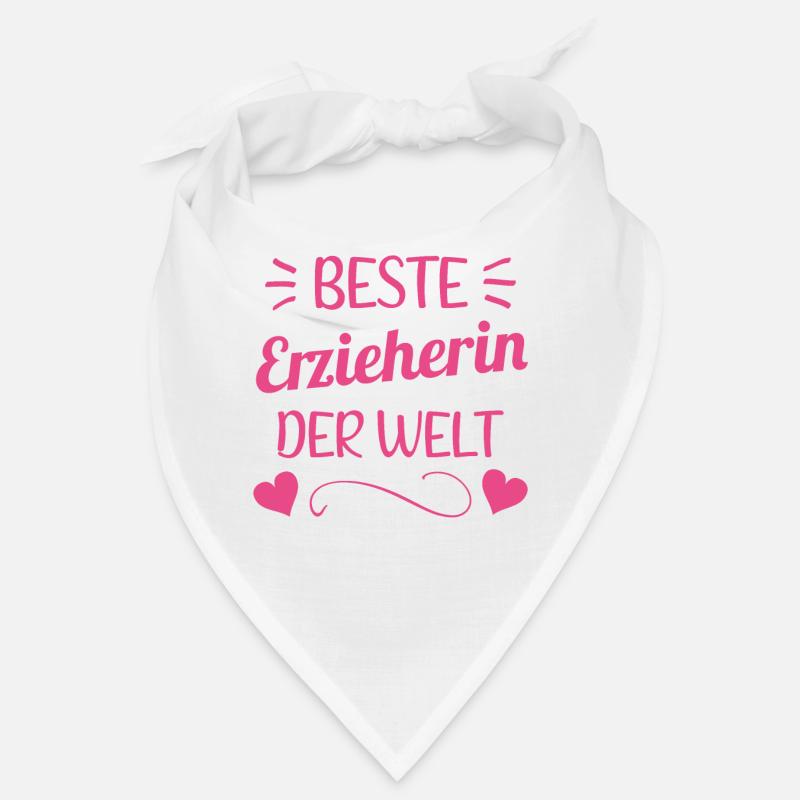 Beste Erzieherin Geschenk Kindergärtnerin Bandana