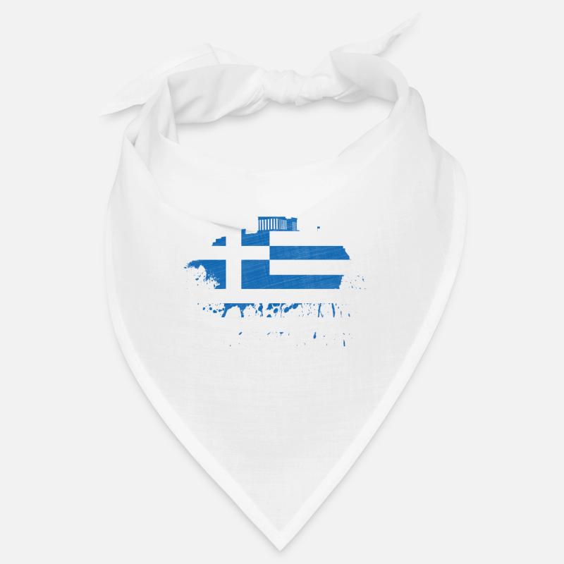 Athènes Skyline Grèce Drapeau drapeau Acropole Bandana
