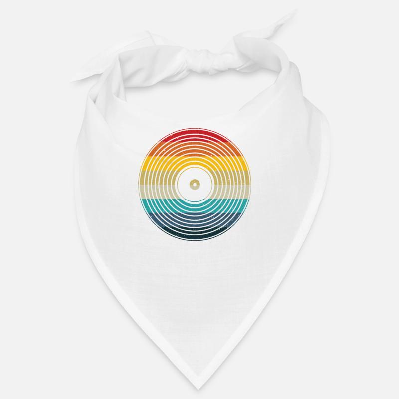 Vinyle rétro coucher de soleil - LP Vinyl Collector Gift Bandana