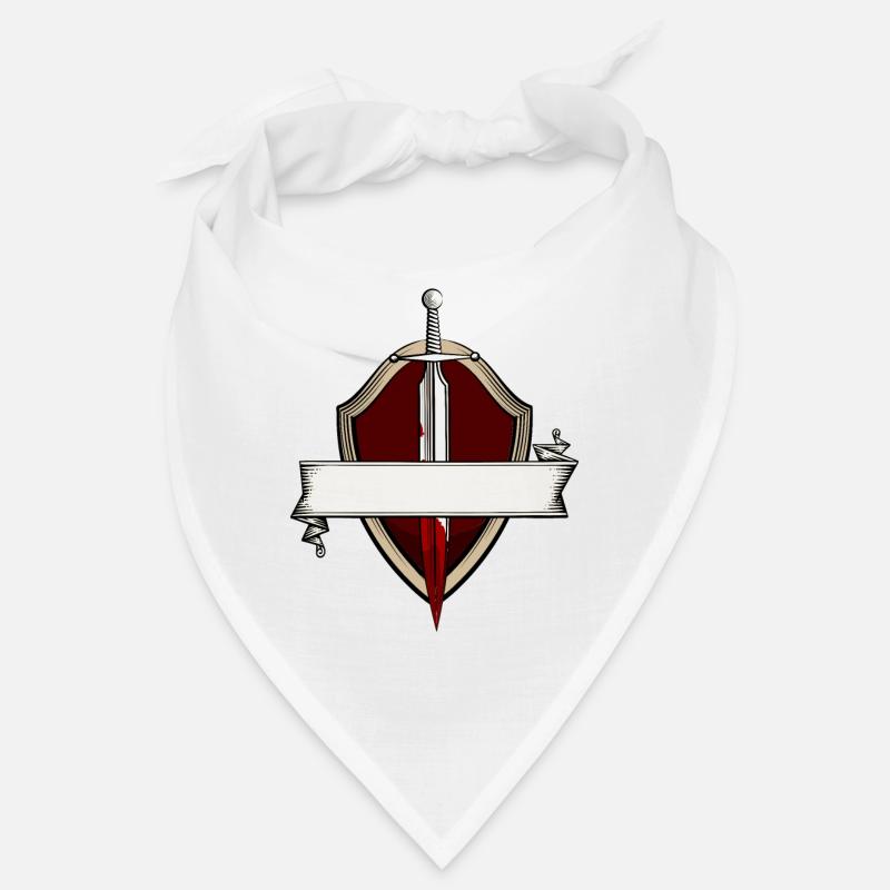Épée bannière blason médiéval combat à l'épée Bandana