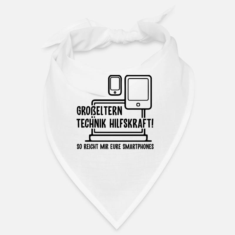 Großeltern Technik Hilfskraft Bandana