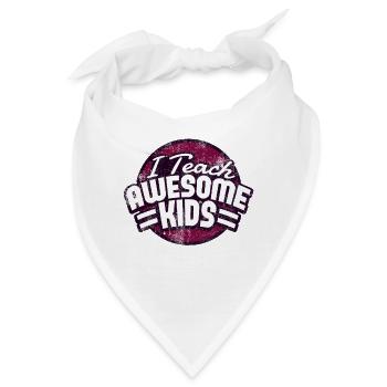 Lehrer - Bandana - Weiß - Vorne