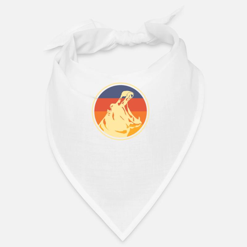 Nilpferd Bandana