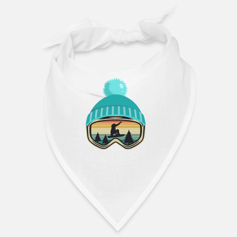 Snowboard snowboarding snowboarder gift Bandana