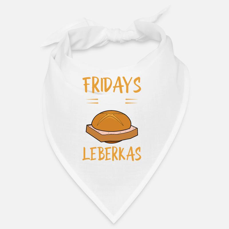 lustiger Leberkas Spruch Fleischkäse Bandana