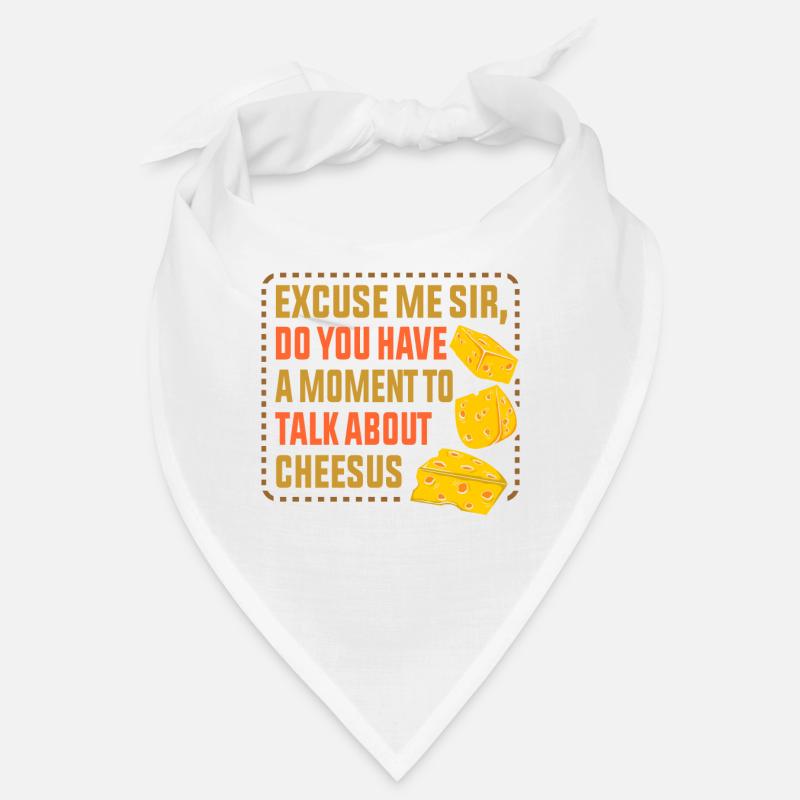 Milk cheese food gift idea Bandana