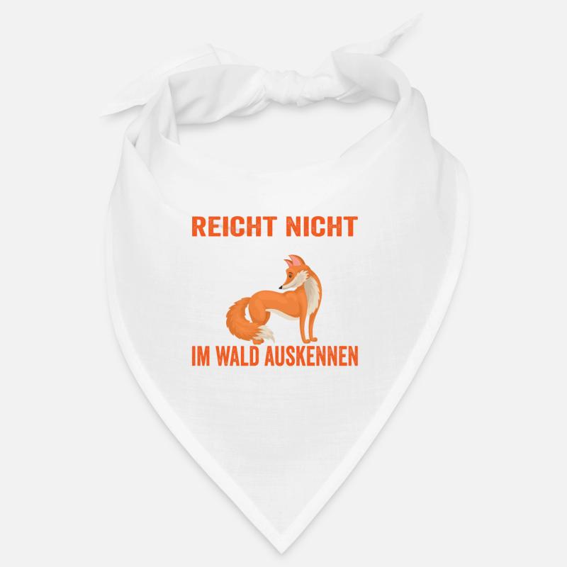 Fuchs Wald Jäger Rotfuchs Lustige Sprüche Bandana