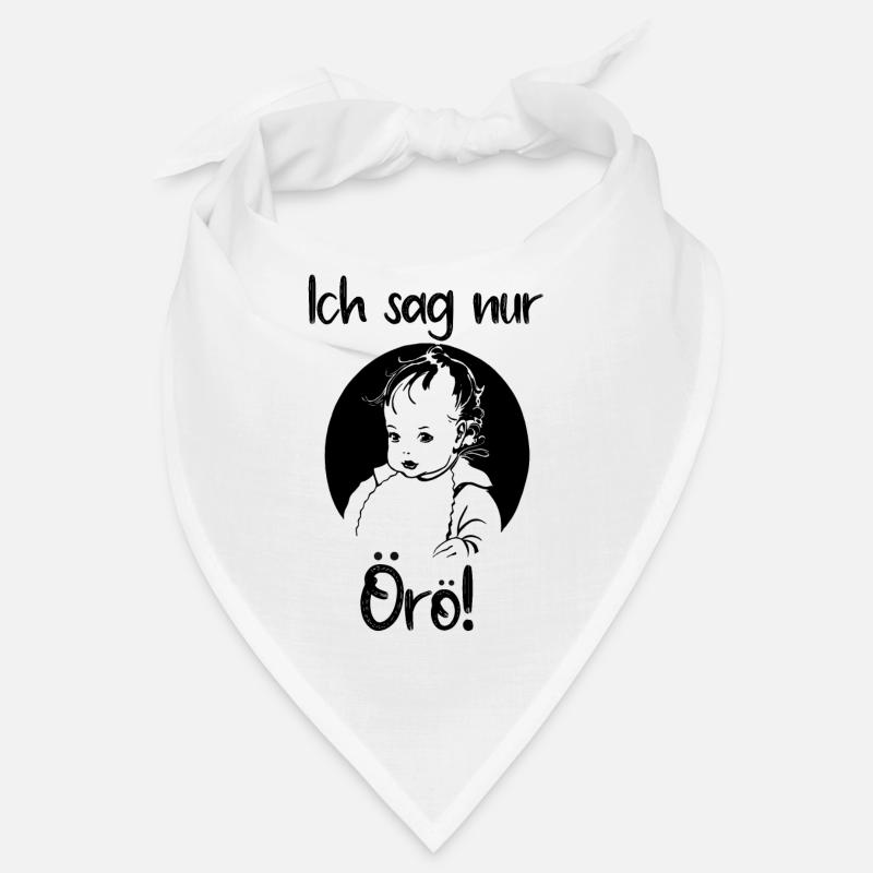 Örö Babysprache lustiger spruch werdende Eltern Bandana