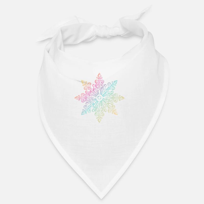 Snowflake Snow Flake Christmas Winter LGBT Bandana