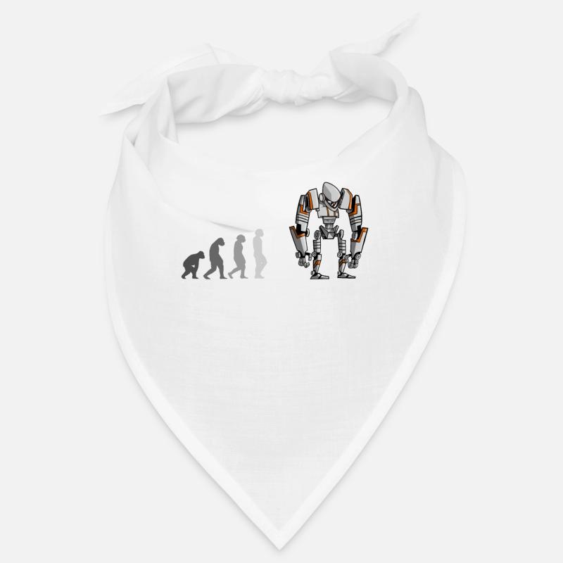 Robot Robot Robotics Robotics Gift - Bandana - white