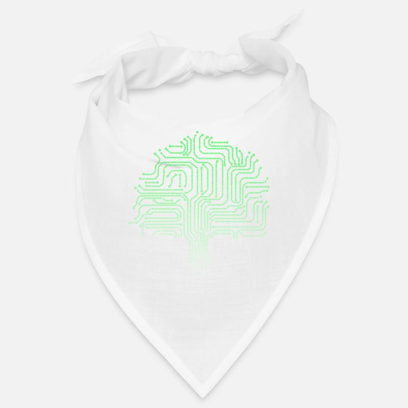 Binary tree computer nerd geek computer scientist Bandana