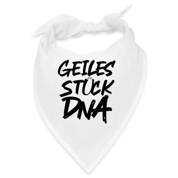 Geiles Stück DNA! - Beliebter Nerd Programmierer - Bandana - Weiß - Vorne