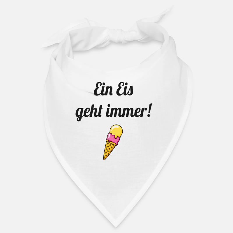 Eis Spruch - Bandana - Weiß