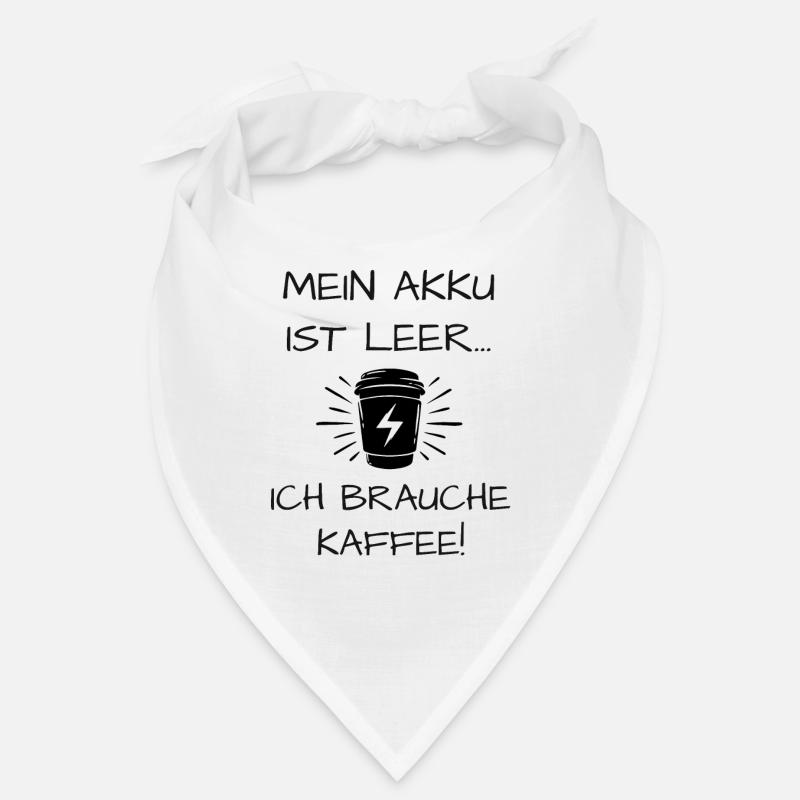Kaffee Spruch Bandana
