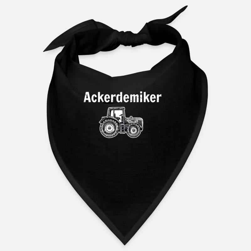 Ackerdemiker Traktor Bio Bauer Gülle Mann Jungs Bandana