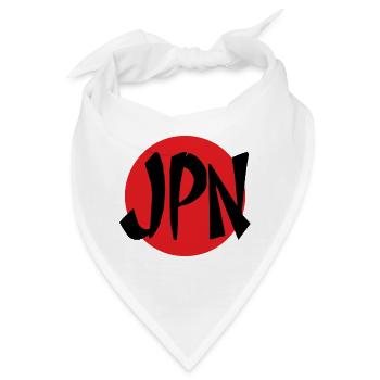 Kultur und Tradition Japan - Bandana - Weiß - Vorne