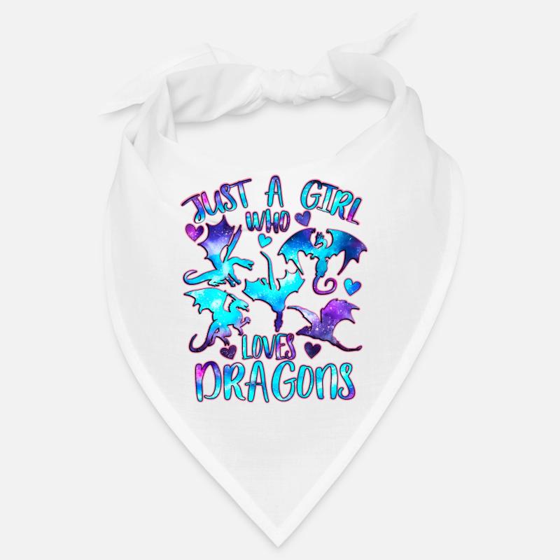 Nur ein Mädchen, das Drachen liebt Bandana