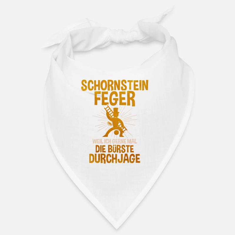 Schornsteinfeger - Bandana - Weiß