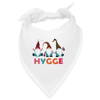 Hygge Christmas - Bandana - Weiß - Vorne