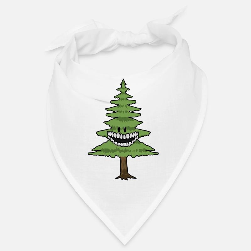 Fir Tree Trees Forest Nature Fun Christmas Tree Bandana