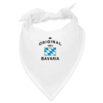 Bavaria Bayern original - Bandana - Weiß - Vorne