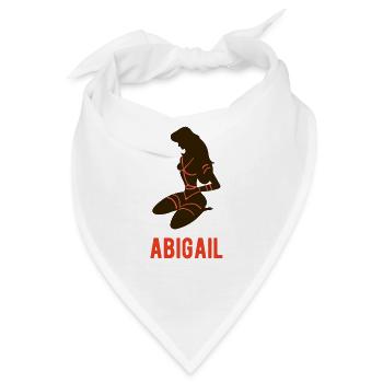 Abigail | Bondage | Sex | BDSM | Kinbaku | Shibari - Bandana - Weiß - Vorne
