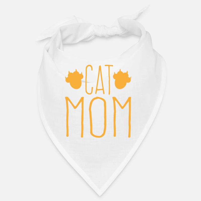 Chat Patte Maman Conception De Chats Mignons Bandana