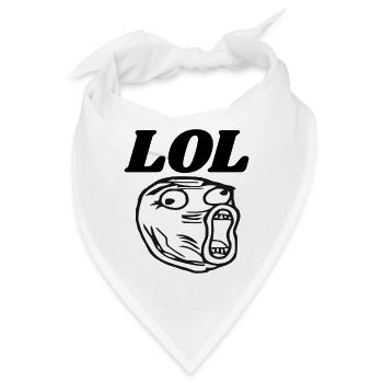 LOL - Bandana - Weiß - Vorne