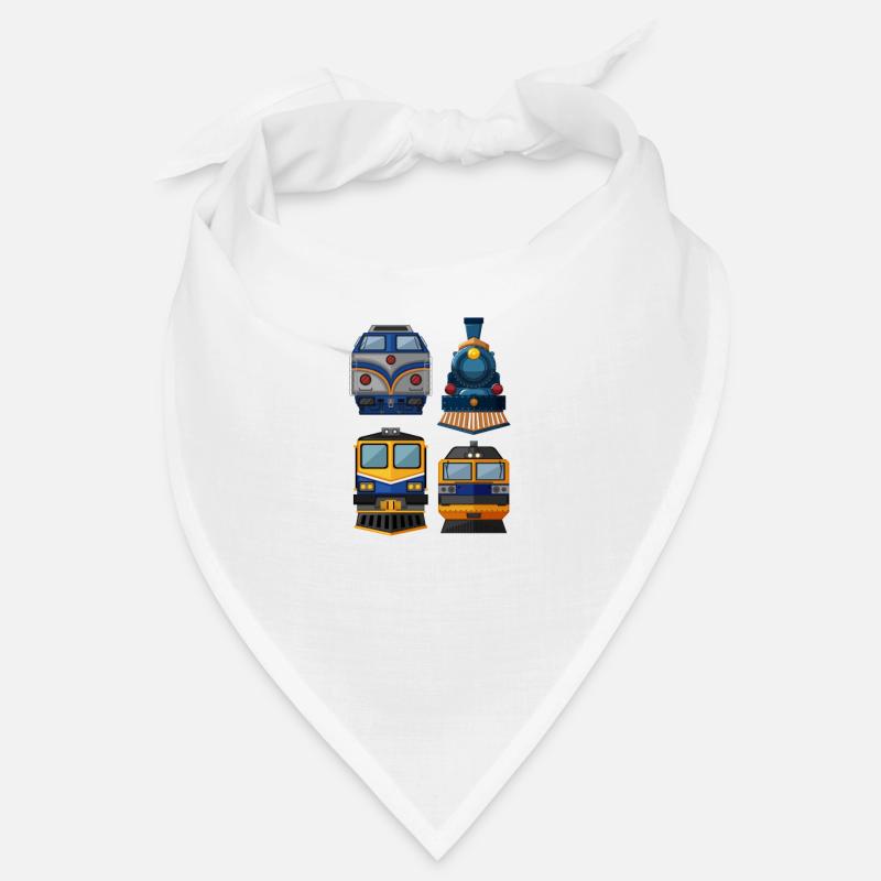 train - Bandana - blanc