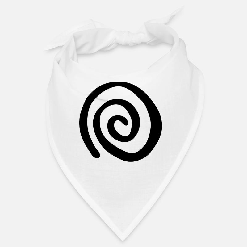Pattern and Illusion Hypnosis Spiral Bandana