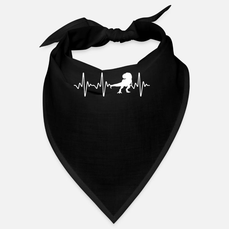 Battement de coeur T Rex Bandana