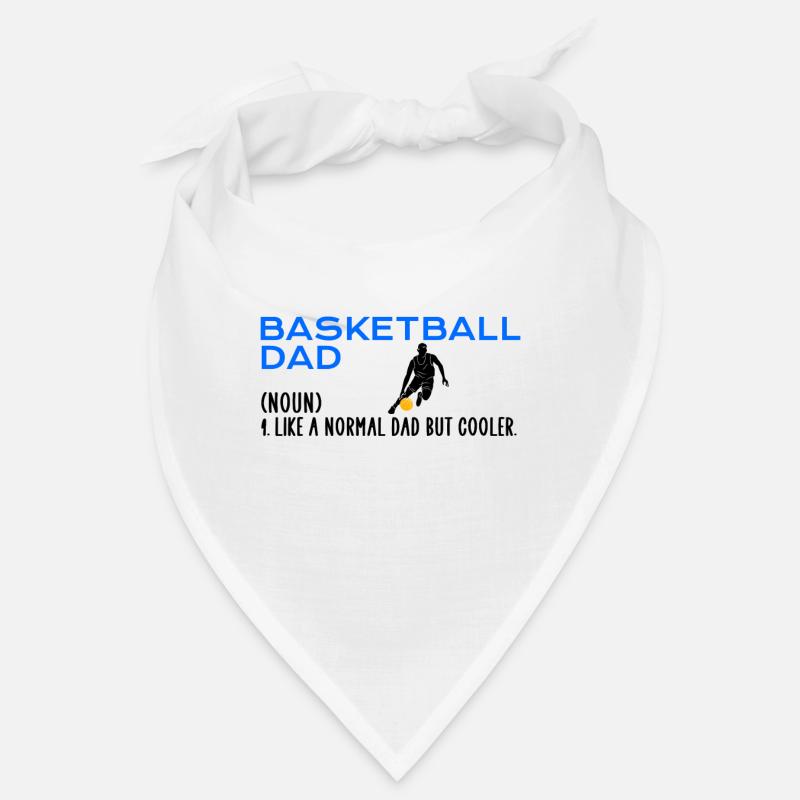 Papa de basket - Bandana - blanc