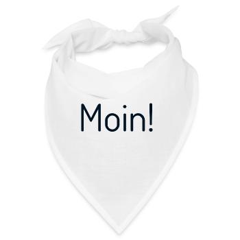 Moin - Bandana - Weiß - Vorne