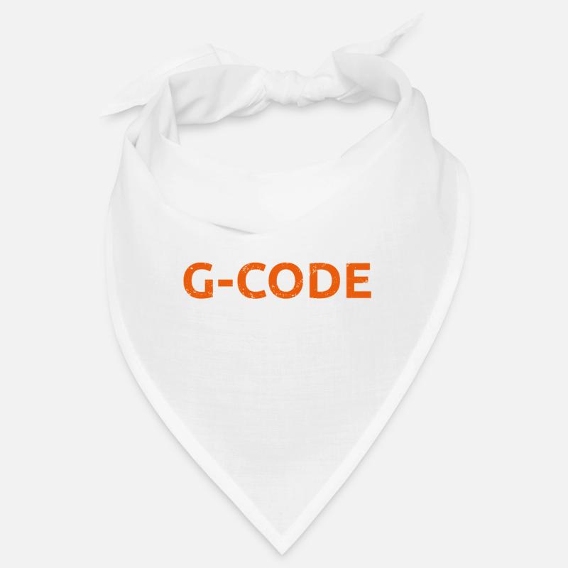 Ich spreche G Code CAM Programmierer Geschenk Bandana