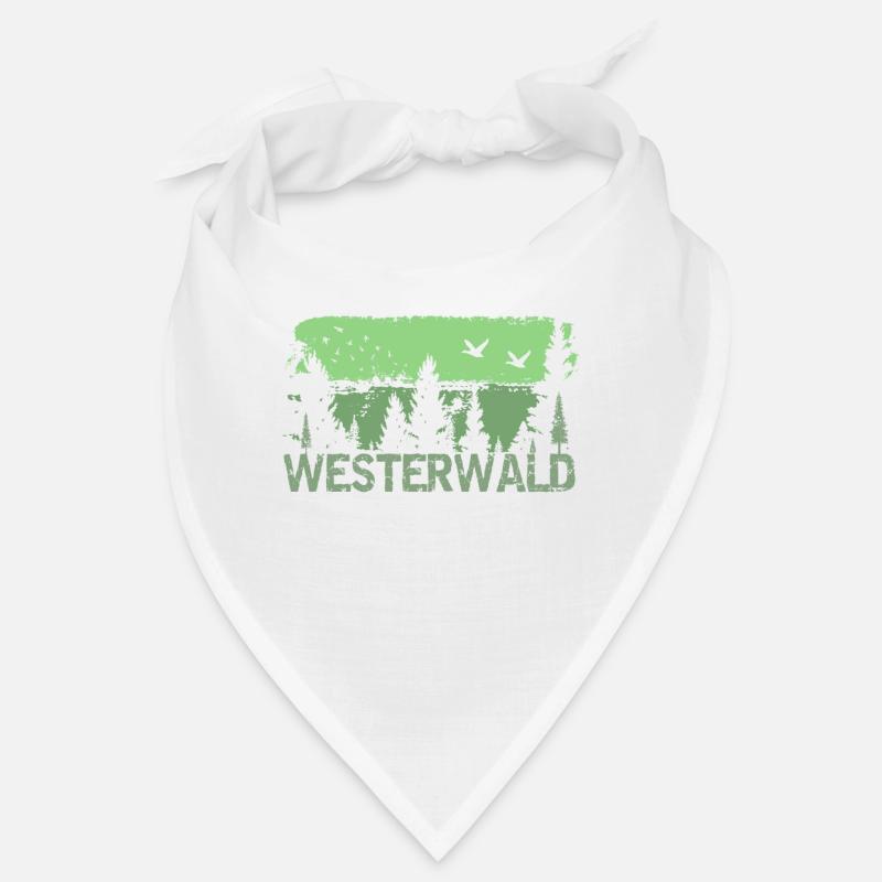 Westerwald - Bandana - Weiß