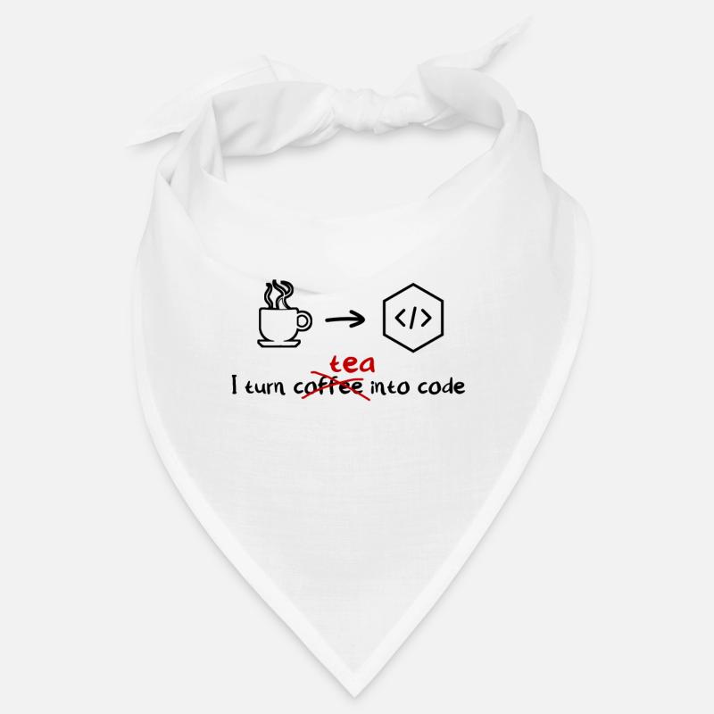 Tee Software Entwickler Engineer Programmer - Bandana - Weiß