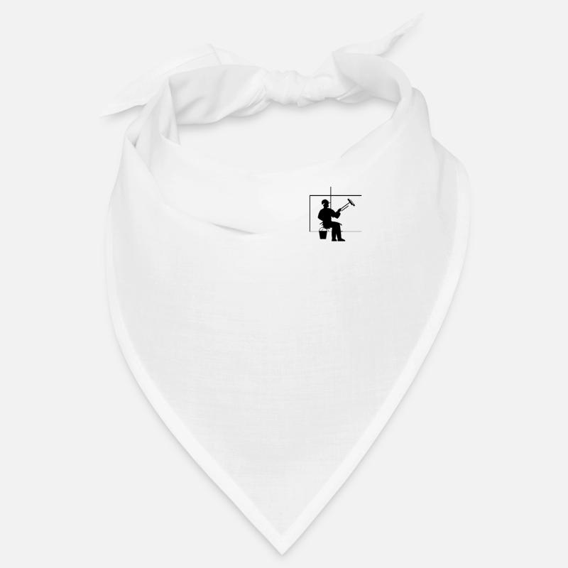Fensterputzer Evolution - Bandana - Weiß