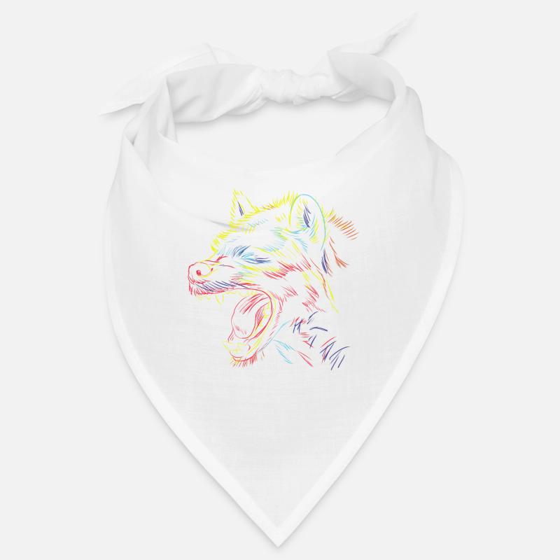 Kritzelei Hyäne Bandana
