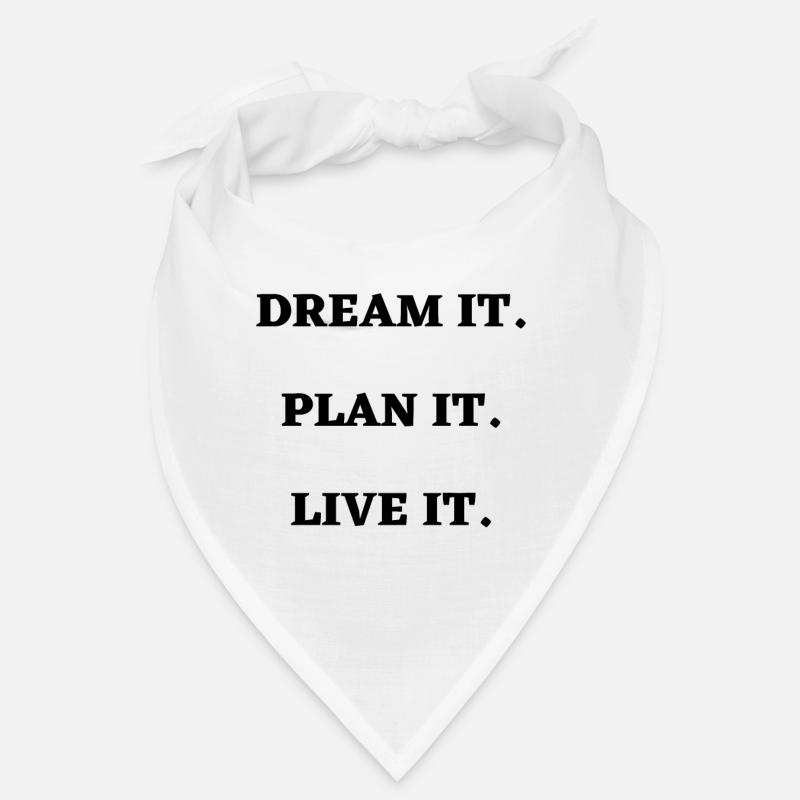 Slogan d'attitude de citation de motivation Bandana