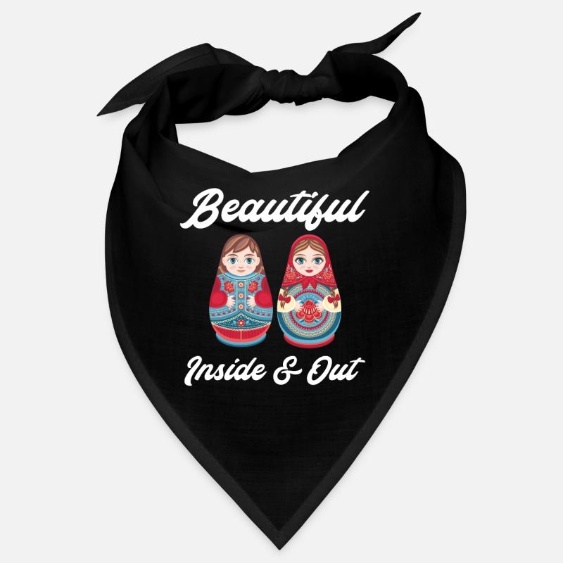 Beautiful Inside & Out Matrjoschka Babuschka Bandana